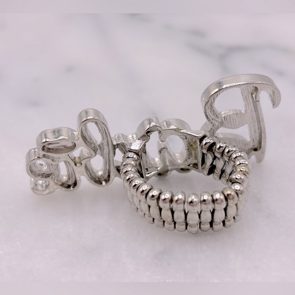 Barbie Pink Crystal Ring Multi Colored Crystals with Stretch Comfort Band - Picture 6 of 6